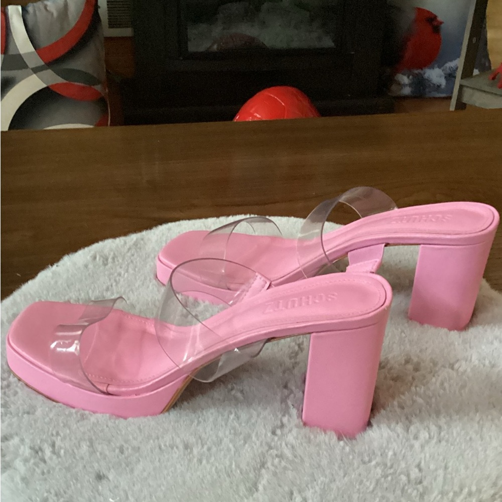 Stylish Barbie Pink Heeled Sandals